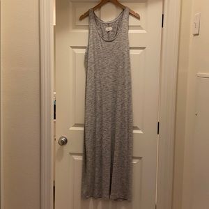 Grey long dress